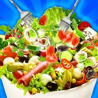 Healthy Salad Maker - Kitchen Food Cooking Game