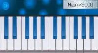 Neon piano simulator Screen Shot 1
