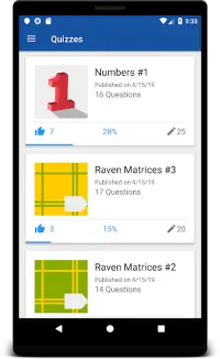 Progressions - Logic Puzzles and Raven Matrices Screen Shot 0