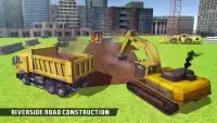 River Road Builder Construction Game 2018 Screen Shot 0