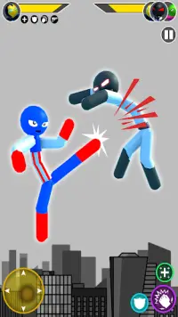 Stickman Battle Fight - Stickman Fighting Games Screen Shot 2