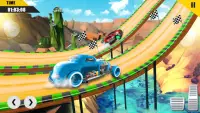 Hot wheels कार रेसिंग स्टंट 3 डी:नई कार गेम्स 2020 Screen Shot 1