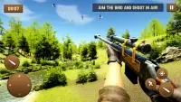 새 사냥 시뮬레이터-오리 사냥 슈팅 게임 Screen Shot 3