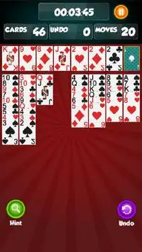 FreeCell Solitaire Screen Shot 6