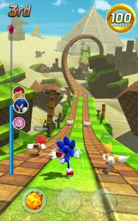Sonic Forces रेसिंग युद्ध खेल Screen Shot 8