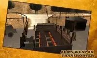 Army Weapons Transporter Trucks Simulator 2017 Screen Shot 4
