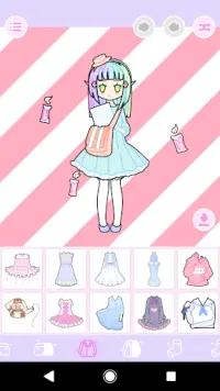 Pastel Avatar Dress Up: Make Your Own Pastel Doll Screen Shot 3