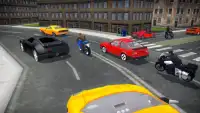 Simulator Sepeda Polisi Lalu Lintas 3D Screen Shot 2