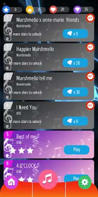 Marshmello DJ Piano Tiles Screen Shot 1