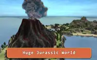 T-rex Simulator: Volcano World Screen Shot 3