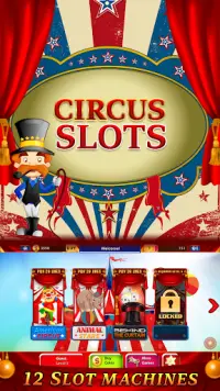 Circus Slots Free Pokies Screen Shot 0