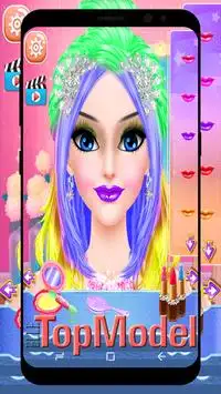 Candy Makeup Spa : Beauty Salon Games For Girls Screen Shot 2