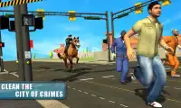 Police Horse Crime City Chase Screen Shot 1