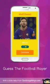 Guess The Soccer Player 2018 Quiz Game Screen Shot 2