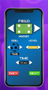 Air Hockey - Soccer Ball Screen Shot 3