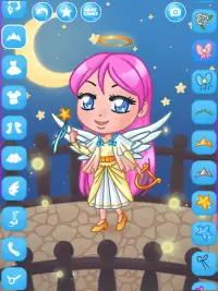 Juego de vestir ángel chibi Screen Shot 13