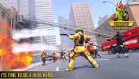xe cứu hỏa: lính cứu hỏa Screen Shot 3