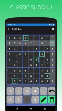 SUDOKU - Offline Free Classic Sudoku 2021 Games Screen Shot 0