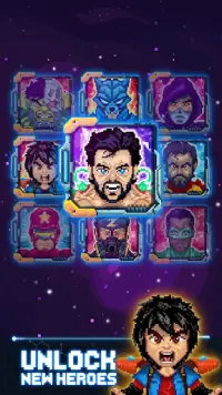 Superhero: Earth Has Fallen – A Cosmic Pixel War Screen Shot 5