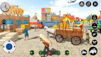 ألعاب الزراعة: لعبة جرار 3D Screen Shot 4