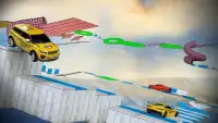Mega Ramps Taxi Driver Stunt Ultimate Race Screen Shot 2