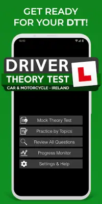 Driver Theory Test Ireland: DTT Car & Moto Screen Shot 0