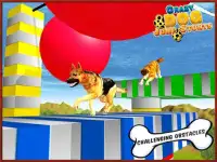 Perro loco Jump Stunt Sim 3D Screen Shot 5