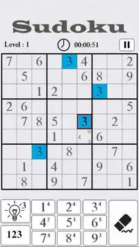 Sudoku-Puzzle Screen Shot 1