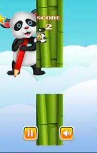 Flappy Cute Panda Screen Shot 2