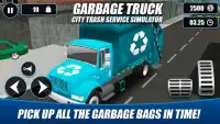 Garbage Truck - City Trash Service Simulator Screen Shot 1