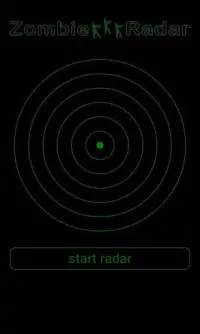 Zombie Radar Simulation Screen Shot 0