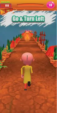 Motu Patlu Endless Run: Jungle Escape Screen Shot 1