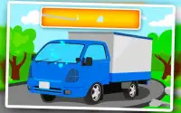 Puzzle dla dzieci - Samochody ciężarowe Screen Shot 14