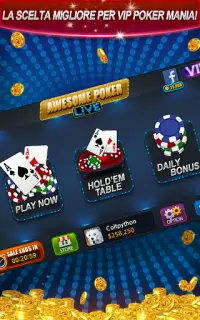 Awesome Poker - Texas Holdem Screen Shot 1