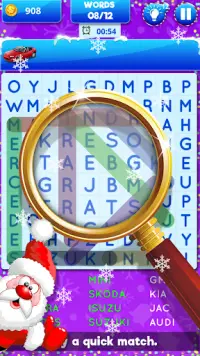 Christmas Word Finder : Word Puzzle Game Screen Shot 5