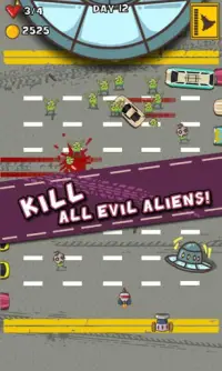 Car Smash Aliens Screen Shot 2