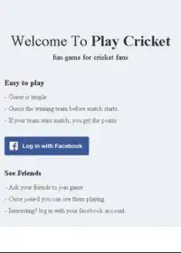 Play Cricket Screen Shot 9