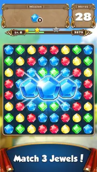 Jewel Castle -Puzzle de Match-3 Screen Shot 2