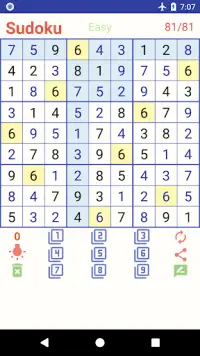 Sudoku puzzle libre Screen Shot 3