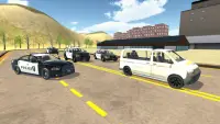 Condução de carro de polícia americana Screen Shot 2