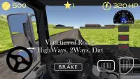 King of the Roads : MB Actros Truck Sim Screen Shot 3