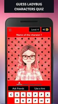 Guess the Lady Bug Characters Quiz Screen Shot 4
