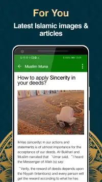 Muslim Muna:Prayer Times,Quran Screen Shot 4