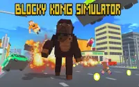 Blocky Gorilla: Crazy Kong Screen Shot 0