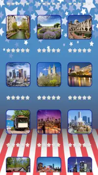 Tile Puzzle of America Screen Shot 1