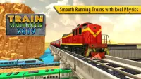 Train simulator 2019 - original free game Screen Shot 0