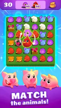 Link Pets: Match 3 puzzle game Screen Shot 2