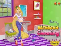 Rapunzel Bathroom Cleaning Screen Shot 0