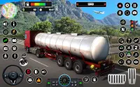 भारी तेल परिवहन ट्रक खेल Screen Shot 1