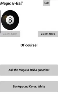 Magic 8-Ball Screen Shot 2